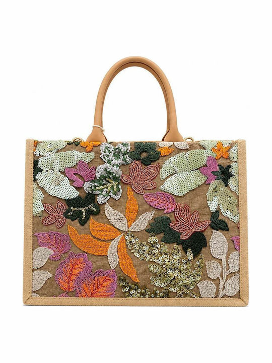 Cuca Fabric Women's Shoulder Bag Multicolour