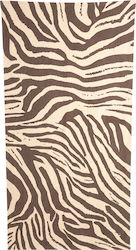 Miami Beach Strandtuch Braun 155x75cm