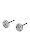 Verame Stud Earrings Made of Silver with Stones
