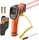 Vevor Infrared Thermometer for Temperatures up to 1600°C with Distance to Target Ratio 50:1