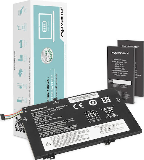 Movano Συμβατή Μπαταρία για Lenovo ThinkPad Lenovo Thinkpad L14, L15, L480, L580