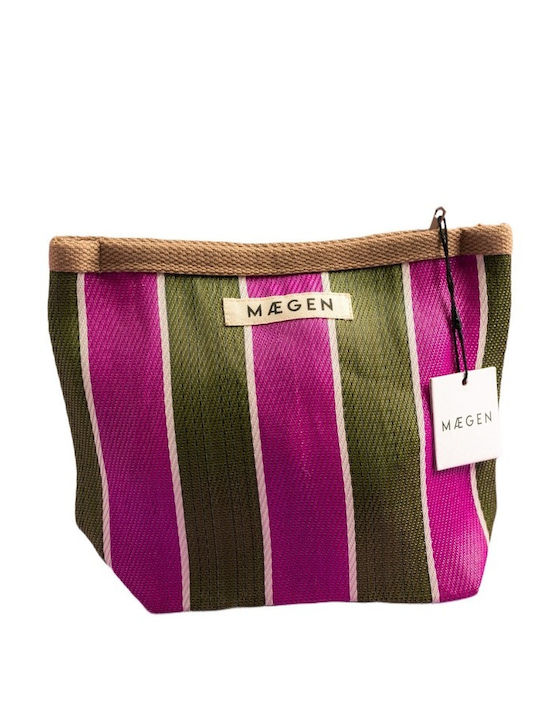 Τσαντάκι Everywhere Pouch Brown Olive Pink Maegen
