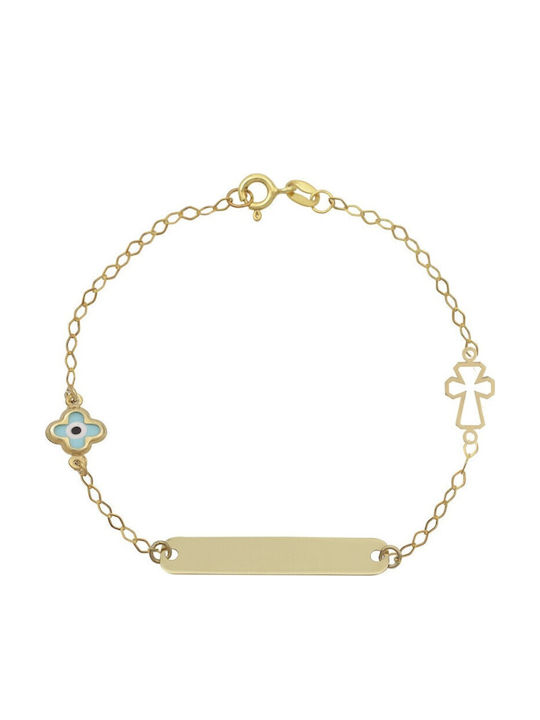 Atofio Kosmima Kids Bracelet with Cross