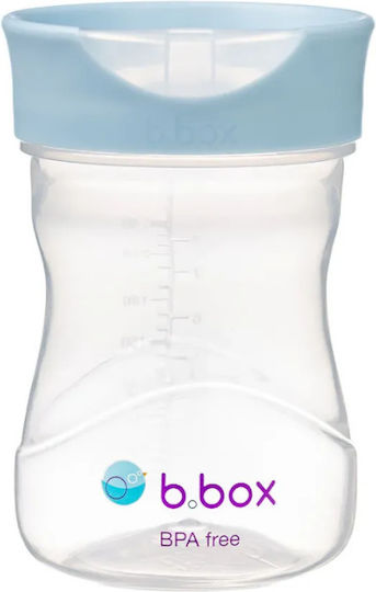 B.Box Educational Silicone Sippy Cup Light Blue for 12m+ 240ml