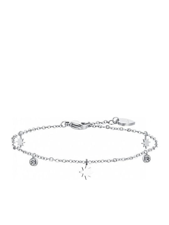 Luca Barra Anklet from Steel