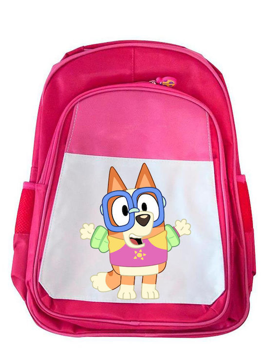 Kinder Schulranzen Bluey Rosa 41x30x15cm