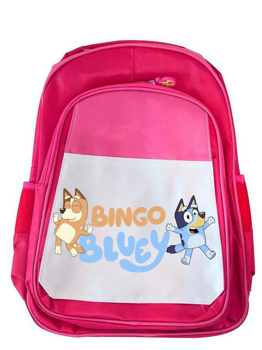 Kinder Schulranzen Bluey Rosa 41x30x15cm