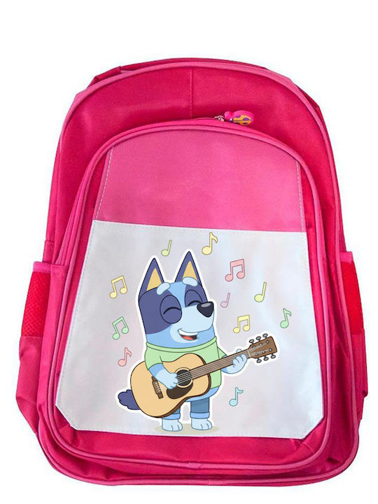 Kinder Schulranzen Bluey Rosa 41x30x15cm
