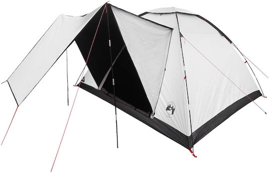 vidaXL Summer Camping Igloo Storage White 335x275x180cm