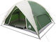 vidaXL Summer Camping Igloo Green with Double C...
