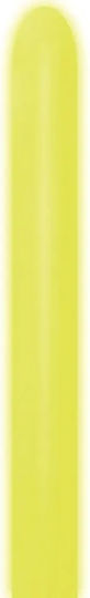 Sempertex 114cm 260 Neon Gelbe Noozle Up 50 Stück
