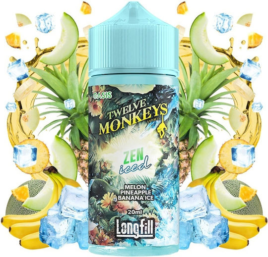 Twelve Monkeys Flavor Shot Oasis Zen 20ml/120ml 1τμχ Oasis Zen Iced