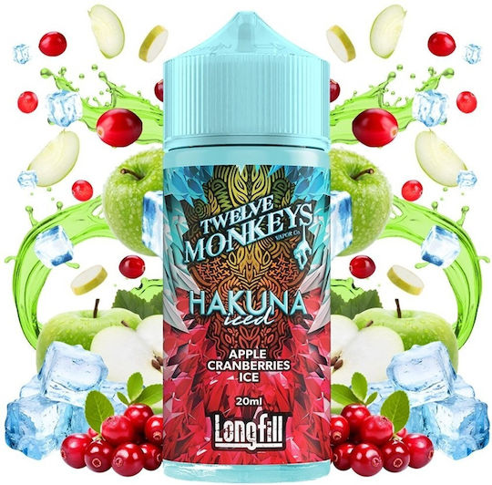 Twelve Monkeys Flavor Shot Classic Hakuna 20ml/120ml 1 Stück Hakuna Iced