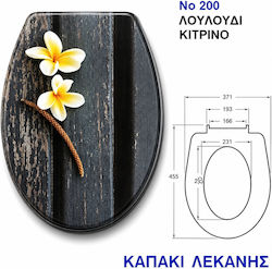 Import Hellas Capac WC Plastic Galben Import Hellas Capac WC Plastic Galben