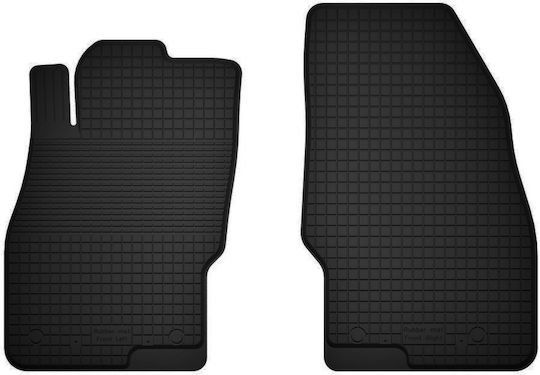 Front Rubber Car Mats Universal Fiat Punto 12' Hatchback 2012-2018