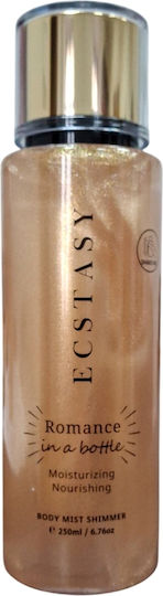 Ecstasy Perfumes Romantism într-o Sticlă Mist Pentru Corp și Păr Romantism Strălucitor într-o Sticlă 250ml
