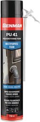 Benman Αφρός Πολυουρεθάνης Χειρός 750ml