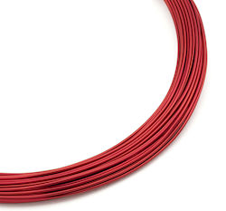 Aluminum Wire 0.8mm 10m Red Packaging 1 Pack