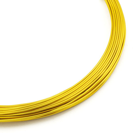Sârmă De Aluminiu 0.8mm 10m Aurie Ambalaj 1 Pachet