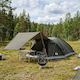 vidaXL Σκηνή Camping Αποθήκευσης Πράσινη για 8 Άτομα 425x370x192εκ.