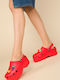 Base Damentag Holzschuhe Rote