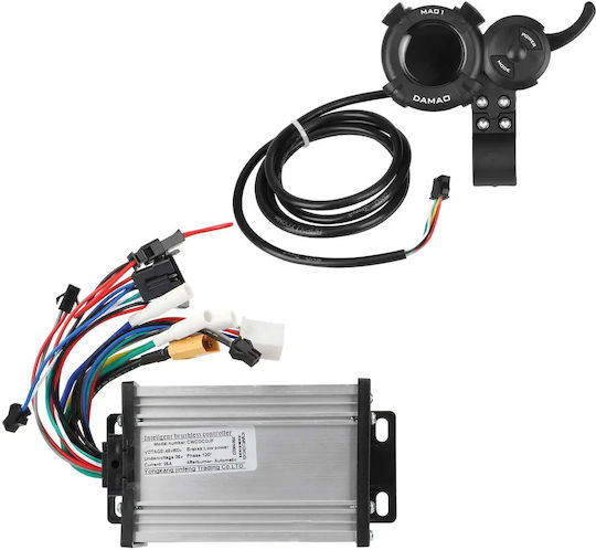 Electric Scooter Controller 36v 48v 60v 25a Lcd Display Acceleration Complete Set Damao Universal