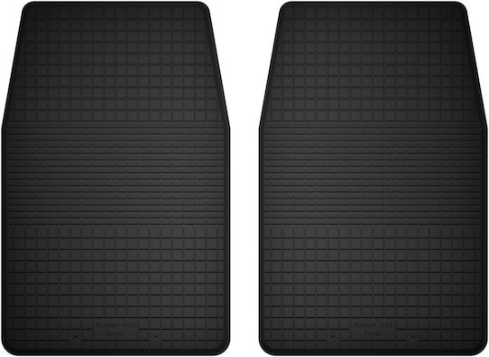 Front Rubber Car Mats Universal Mercedes Crafter Ii Delivery Van 2016