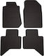 Rubber Car Mats Isuzu D-max Ii Pickup 2011-2019 Black Fitted