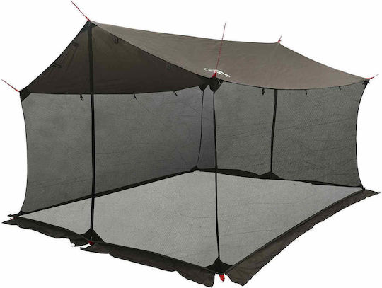 vidaXL Σκηνή Camping Καφέ 340x260x220εκ.