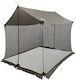 vidaXL Σκηνή Camping Καφέ 270x210x210εκ.