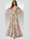 Summer Maxi Dress for Wedding / Christening Light Green