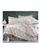 MayHome MayHome Set Steppdecken King Size 260x240cm Grau