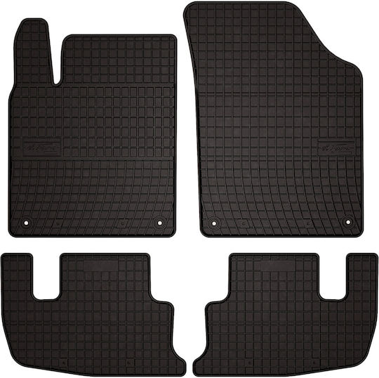 Rubber Car Mats Peugeot Rcz Coupe 2010-2015 Black Fitted