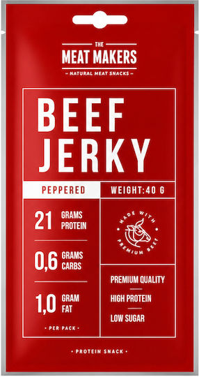 Beef Pepper Protein Snack 12 Sachets 40gr Pronutrition