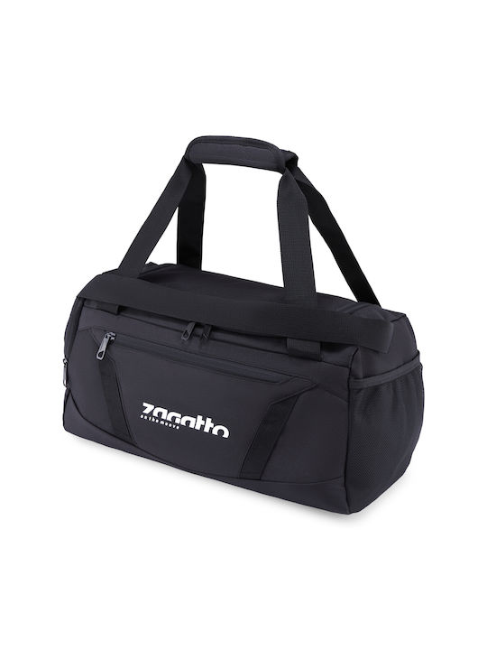 Zagatto Schultertasche für Fitnessstudio Schwarz