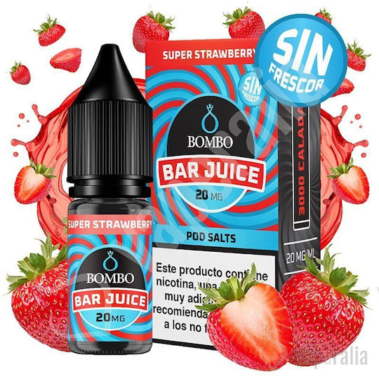 Bombo Готова Течност за Зареждане Strawberry 20mg 10ml