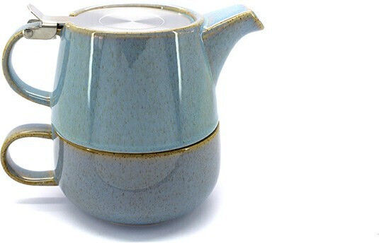 O Dromos tou Tsagiou Teapot with Filter Ceramic 450ml