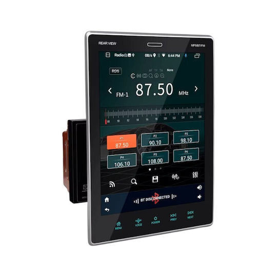 Ηχοσύστημα Αυτοκινήτου 2 DIN (Bluetooth/USB/WiFi/GPS/Apple-Carplay/Android-Auto) με Οθόνη Αφής 9.5"
