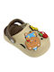 Kids Beach Clogs Brown