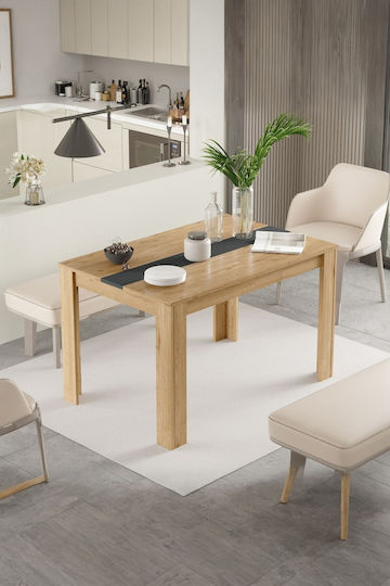 Dining Room Table Wooden Scandinavian 120x80x73.8cm