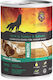 Ambrosia Wet Food for Elderly Dogs in Can with Turkey and Salmon 395gr