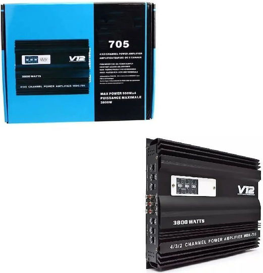 Auto-Audioverstärker 4 Kanäle Wdk-v705 – Verstärker