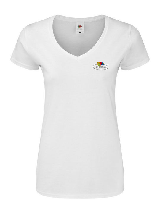 Fruit of the Loom Tricou Promoțional Unisex Alb