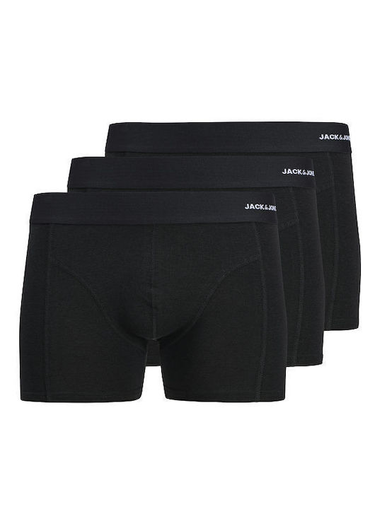 Herren Boxershorts Schwarz 3er Pack