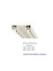 Import Hellas 0031 Șină Dublă Metalică în Culoare 140cm 0031-0278