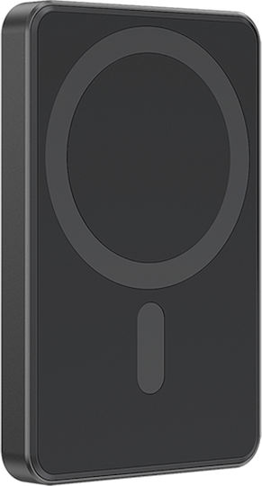Energenie Магнитна MagSafe Външна Батерия 10000mAh 15W с USB-C Изходен Порт Power Delivery / Бързо Зареждане Черна