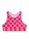 PUMA Costum De Baie Pentru Copii Rashguard Roz