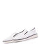 Кожени Мъжки Slip-On Бели