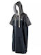 Aropec Quick Dry Beach Poncho From Microfiber Black