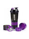 ecarla Proteinshaker 500ml Kunststoff Lila